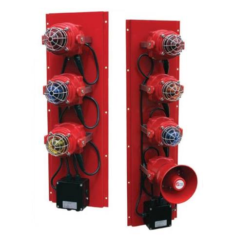 Ex MP for 2 x BEX + 1 x Junction Box Mounting Plate
